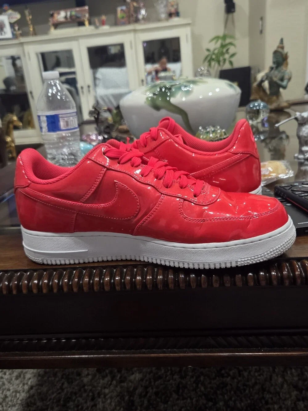 Nike Air Force 1 LV8 Low Top Sneakers - SIREN  Red/PINK